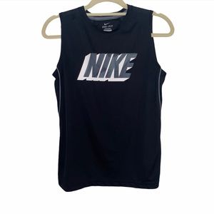 Nike Women’s Black Dri-Fit Tank Top Large